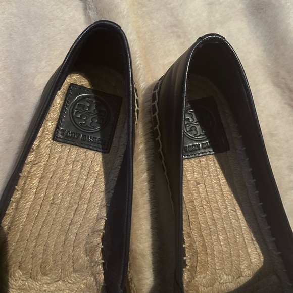 Tory Burch Navy Espadrille Flats - Picture 8 of 9